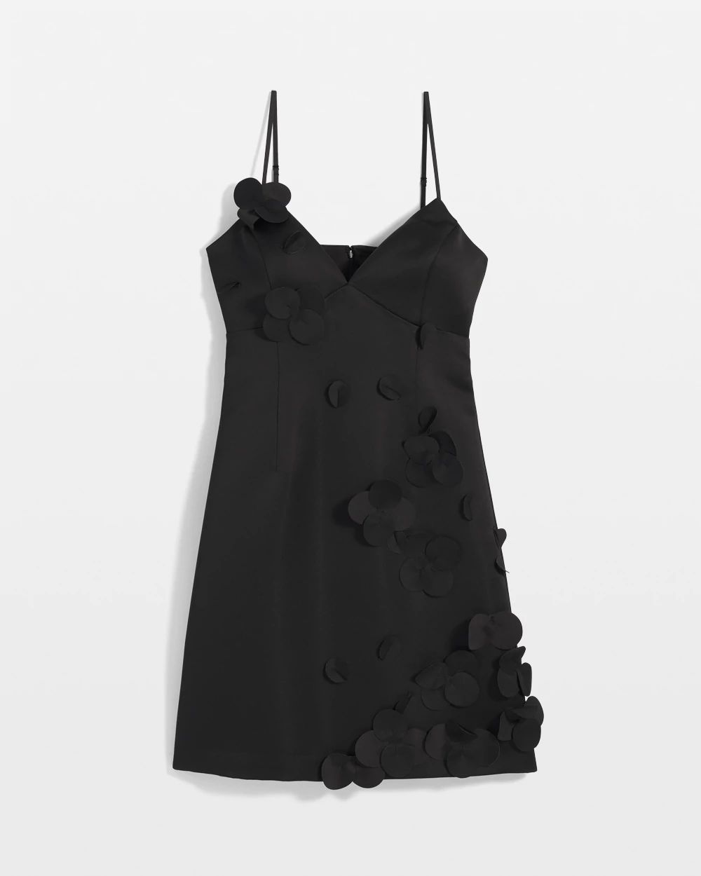 Floral Appliqué Mini Dress | White House Black Market